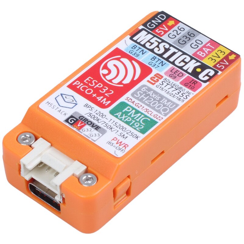 M5Stickc Esp32 Pico Mini Iot Development Board Finger Computer With A Color Lcd Display