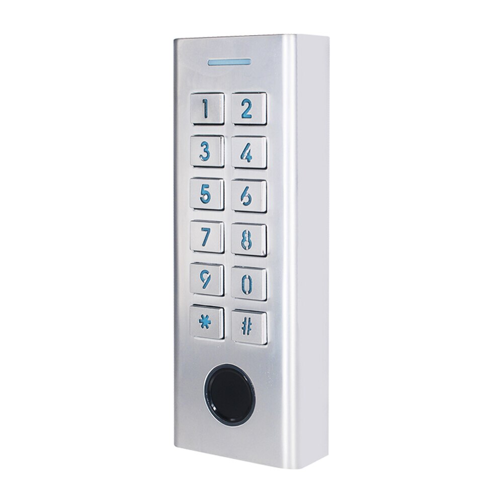 Metal IP66 waterproof Fingerprint door access control system Electronic Door Lock keyboard Standalone access controller