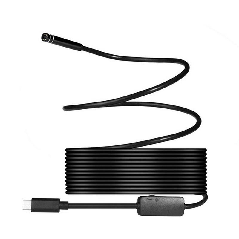 USB Type-C Endoscope Inspection Camera Borescope 5M 2MP 2MP 8mm Android