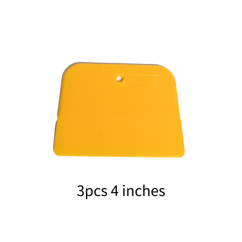 4/5/6 Inch Body Filler Spreaders car cloth tendon scraper film application Plastic Tools for Applying Fillers Putties Glazes: green