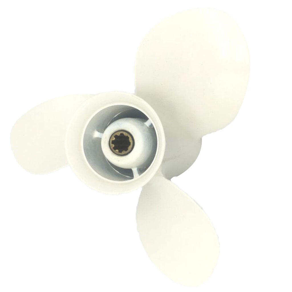 Aluminum Boat Motor Propeller 9 1/4x11 J For Yamaha Outboard