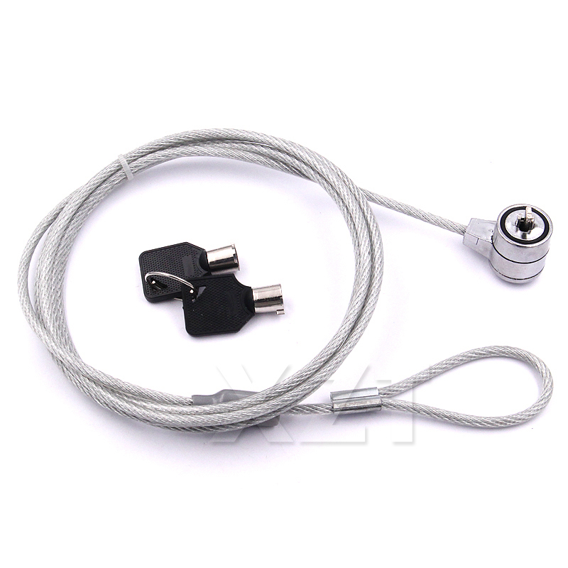 1.1M Laptop Combination Security Lock Cable Chain Theft Deterrent Padlock with Key For Notebook PC Laptop Theft Deterrent