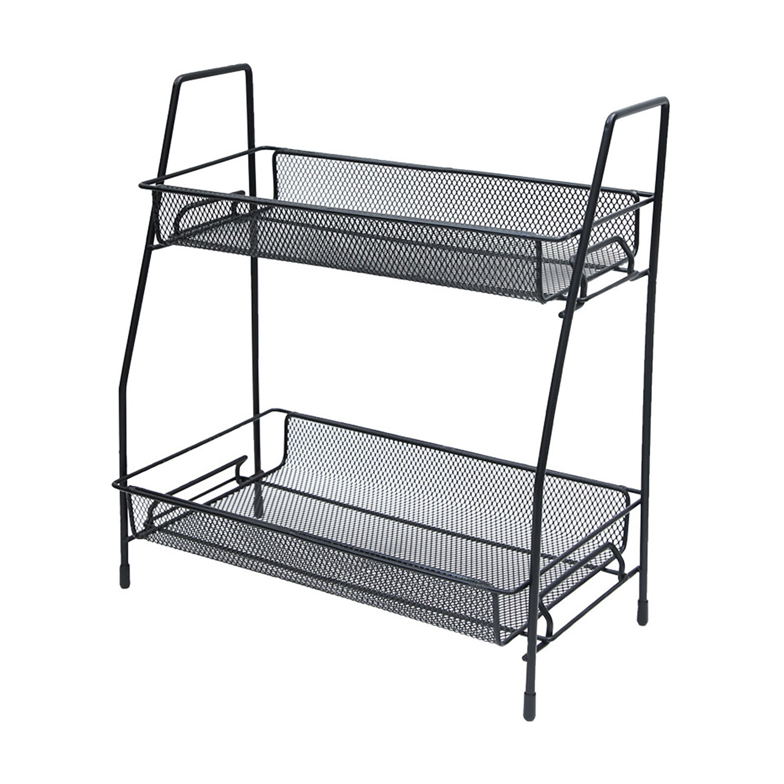 40# Spice Rack Organizer For Countertop 2 Tier Bat... – Grandado