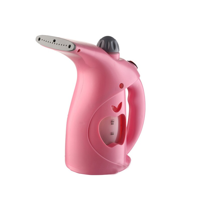 Vestuário portátil vapor de ferro roupas ferro vapor escova para casa vapor para roupas ferro a vapor eletrodomésticos: Rosa