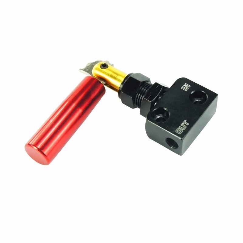 sortere farge aluminium bremseproporsjonsventil Racing spak type bremseforspenningsjustering  yc100629