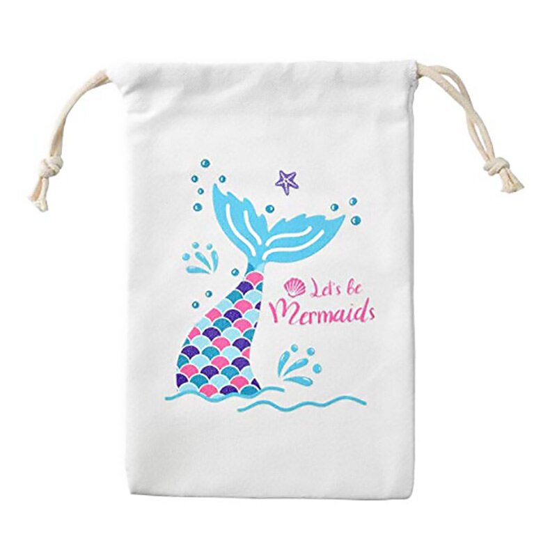 Candy Goodie Bags pool Ocean under the sea Mermaid theme Birthday Party bridal Baby Shower Bachelorette hen Party decoration