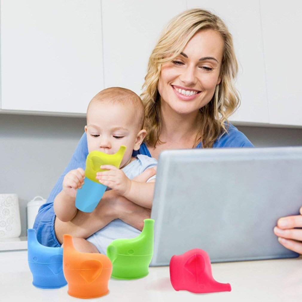 Anti-Spill Siliconen Cup Deksel Siliconen Lekvrije Beker Deksel Olifant Cup Deksel Creatieve Cup Deksel Overloop Cover