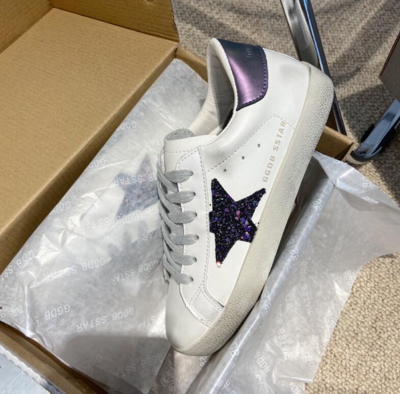 Vrouwen Schoenen Sport Sneakers Кроссовки Tenis Loopschoenen Zapatillas Gouden Vieze Oude Sterren Witte Platte Schoenen