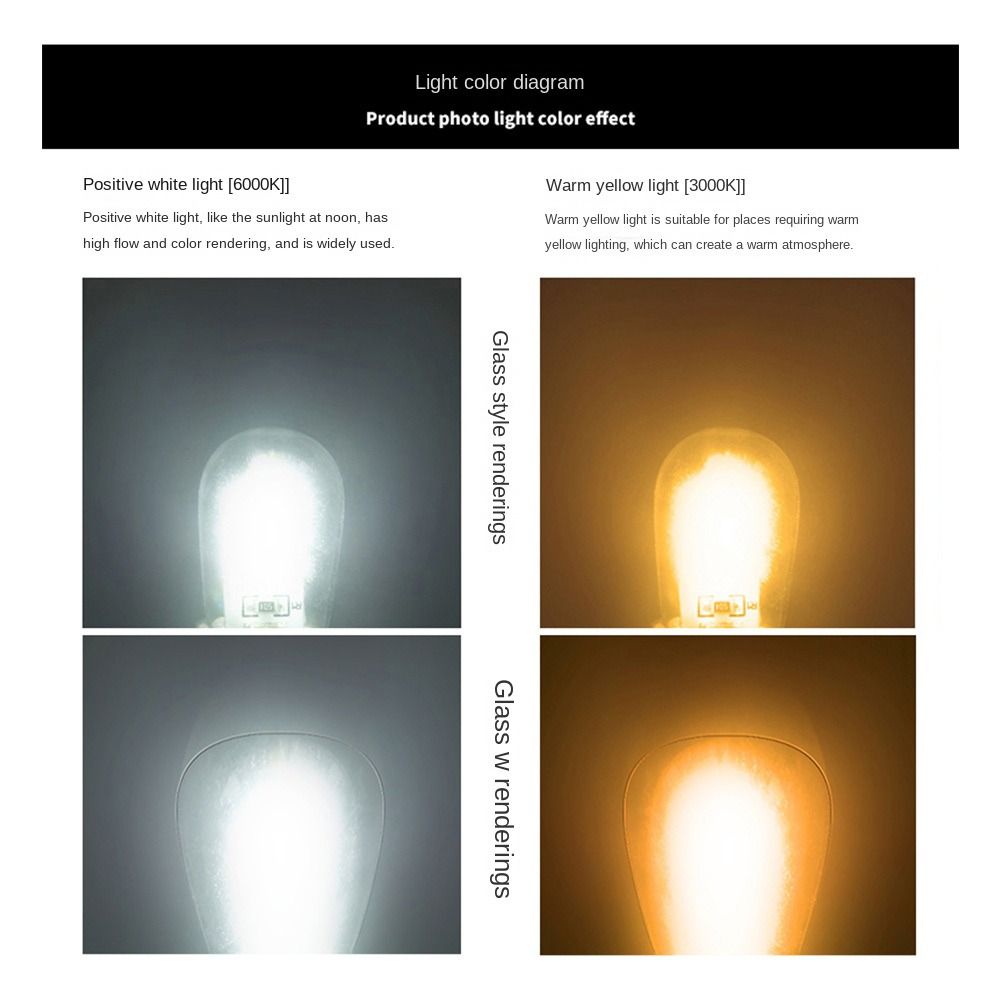 Chandelier Bougie Maïs, Ampoule, Ampoule de maïs LED à lumière blanche, four à hotte, lampe de réfrigérateur, décoration de la maison, E12, E14, 3W, 5W, 7W, 9W