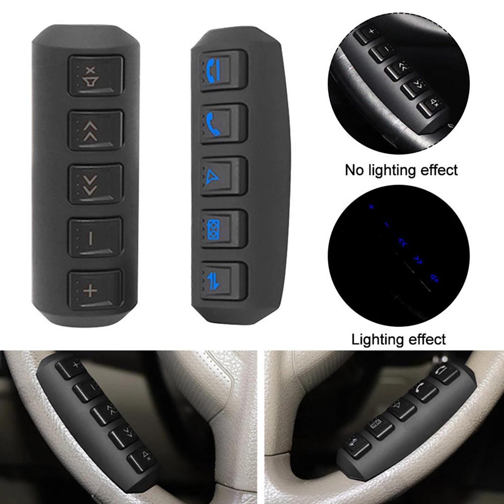 Car Remote Controls Wireless Controller Steering Wheel Button LCD Backlight Controller For Car Radio DVD GPS Player Universal