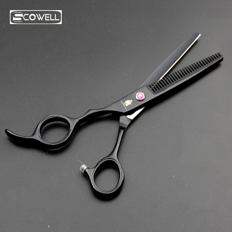 Barber Scissors Shears Hair Cutting Set Stainless Steel 6 Inch For Haircut Left Handed Thinning Scissor 30% Off: thinning scissor
