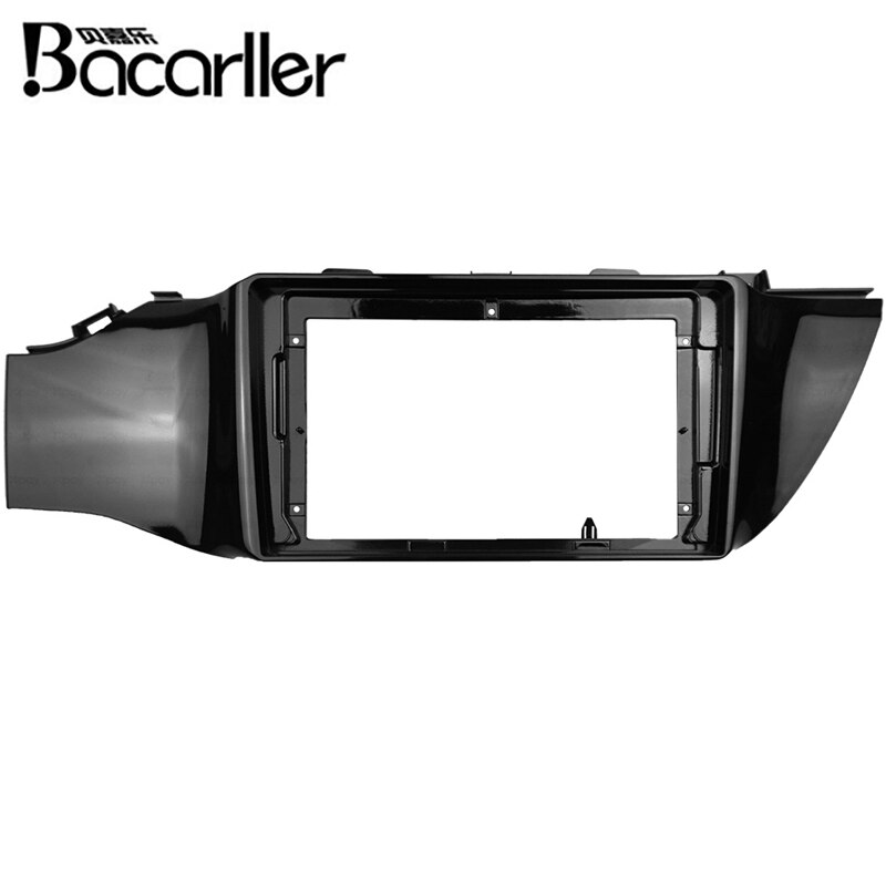 Cadre Support Universel Pour Autoradio Grand écran Dans Camions - Kit De Montage Tableau De Bord - Noir