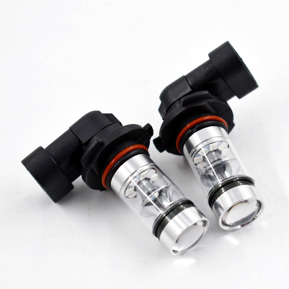 2 Pcs 9005 HB3 LED 100 W 100 00 K Blau Projektor Nebel Fahren Glühbirnen