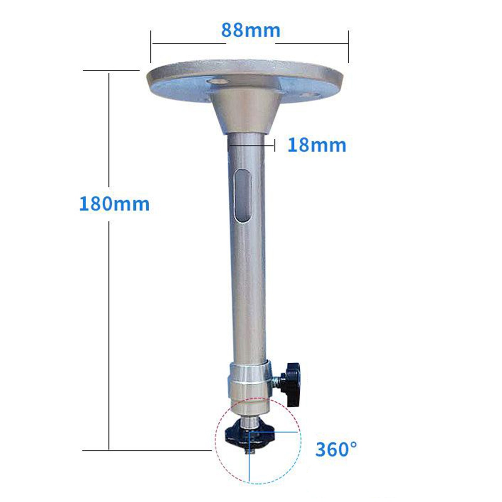 Universele Plafond Projector Mount Zware Hoogte Verstelbare Uitschuifbare Pole Mount Van Plafond