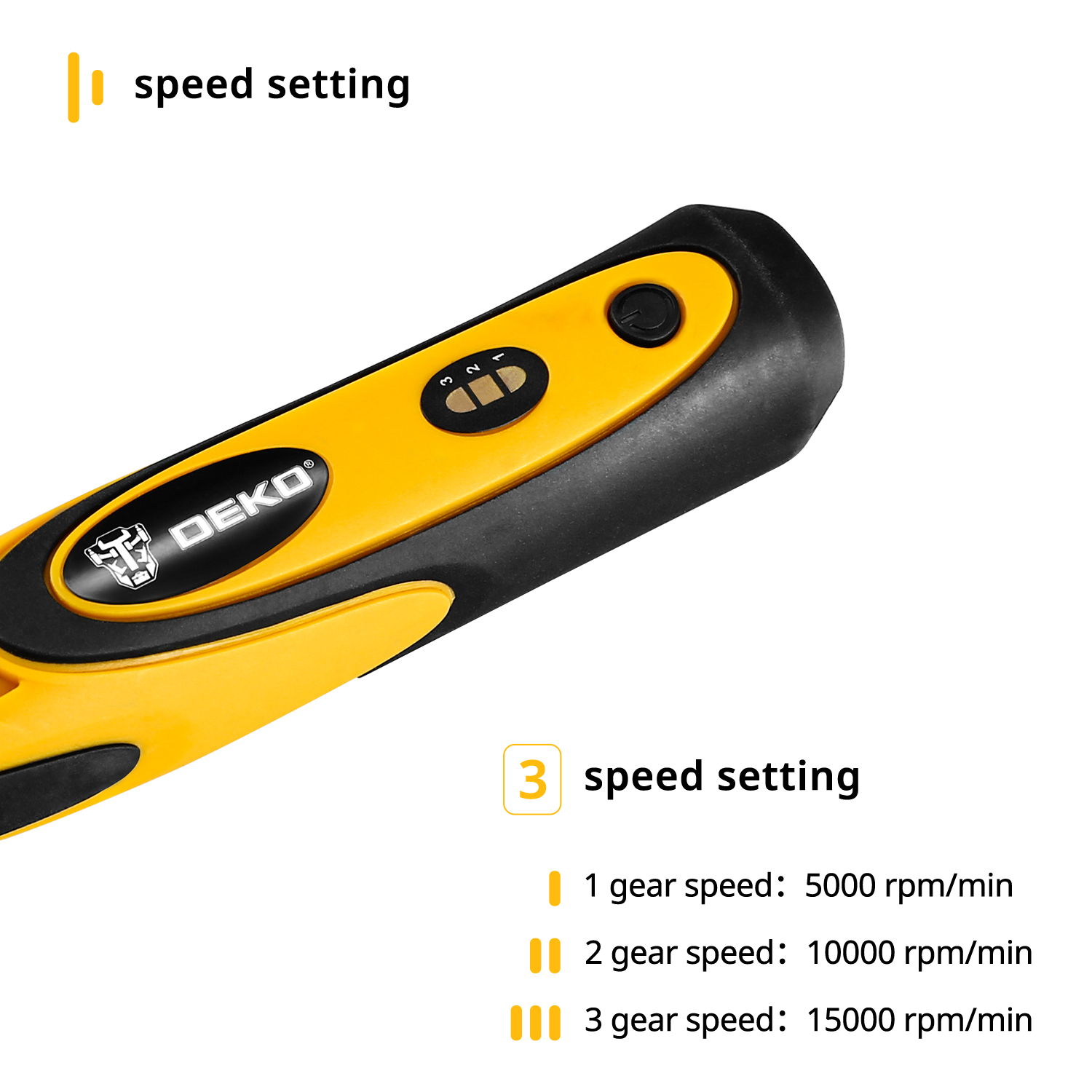 DEKO-herramienta rotativa DKRT3.6JN01, minitaladro inalámbrico de velocidad Variable con carga USB, herramientas eléctricas, juego de amoladora con accesorios de grabado