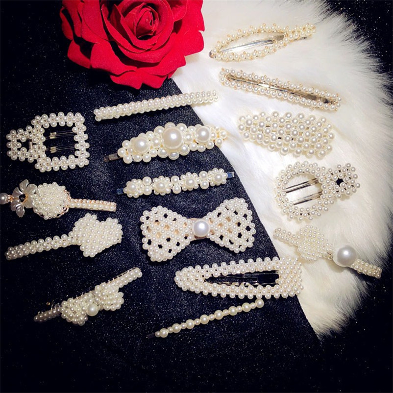 Haarschmuck für damen, edler schmuck, süßwasserperlen, blumenhaarspange, haarnadeln, temperamentvolle braut- und hochzeitsaccessoires