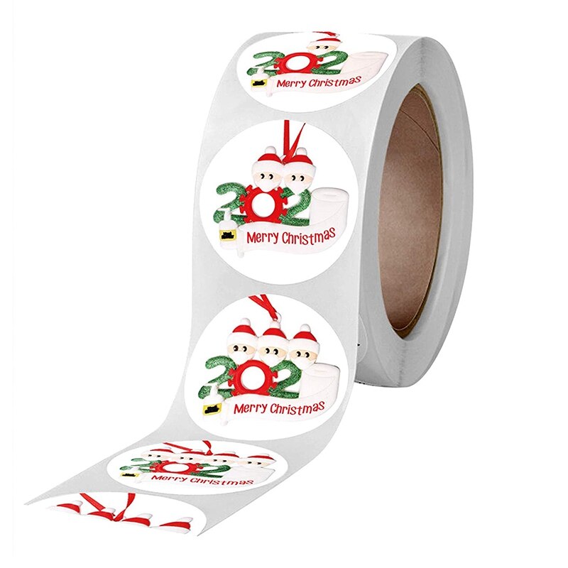 Christmas Label Sticker Envelope Sticker Card Seal Envelope Box Luggage Seal Decoration​​