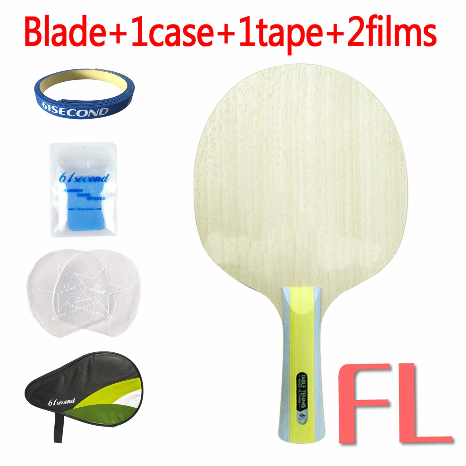 SWORD Allround Table Tennis Blade (5 Ply Wood) SWORD Racket Original SWORD Ping Pong Bat / Paddle: FL with HM case