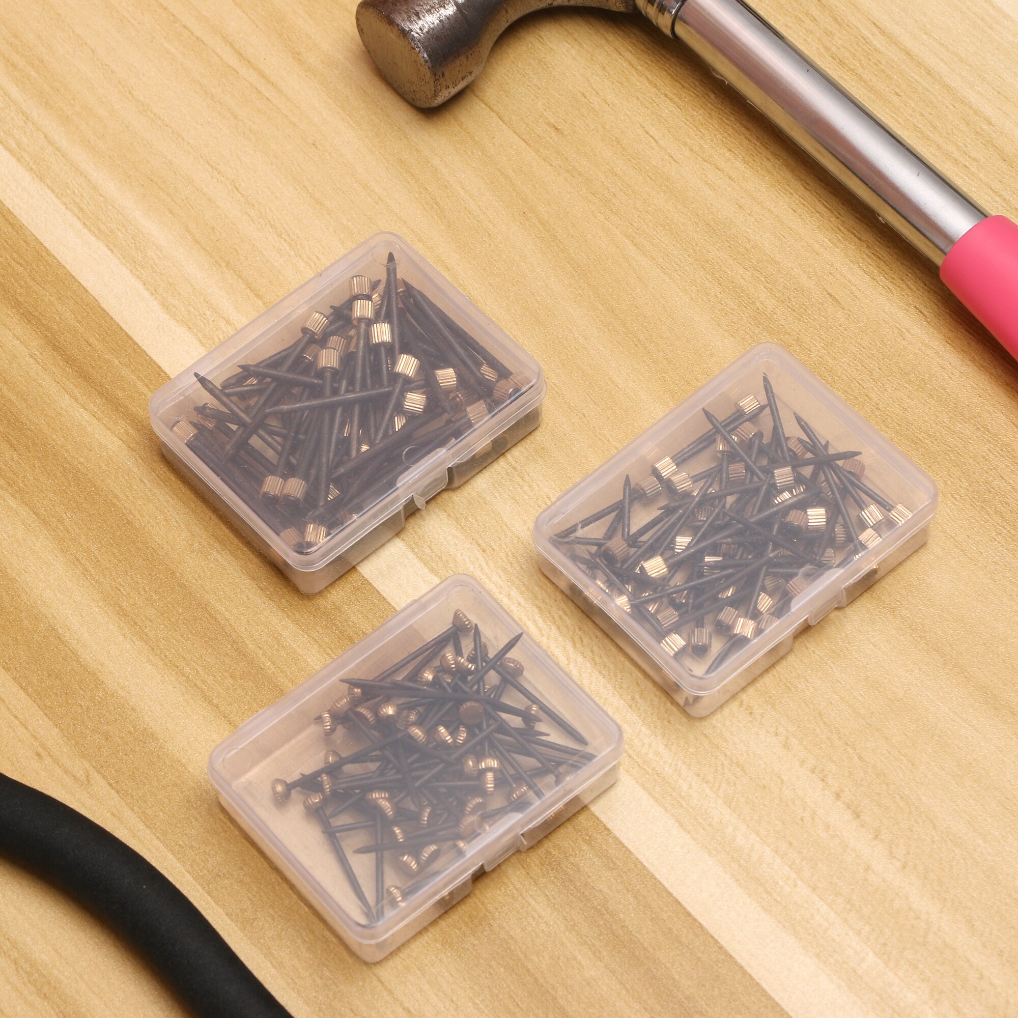 50pcs Decorative Heavy Duty Home Photo Frame Handbag Picture Hanger Set Hanging Easy Use Hooks Wall Mounting Cabinet Nails