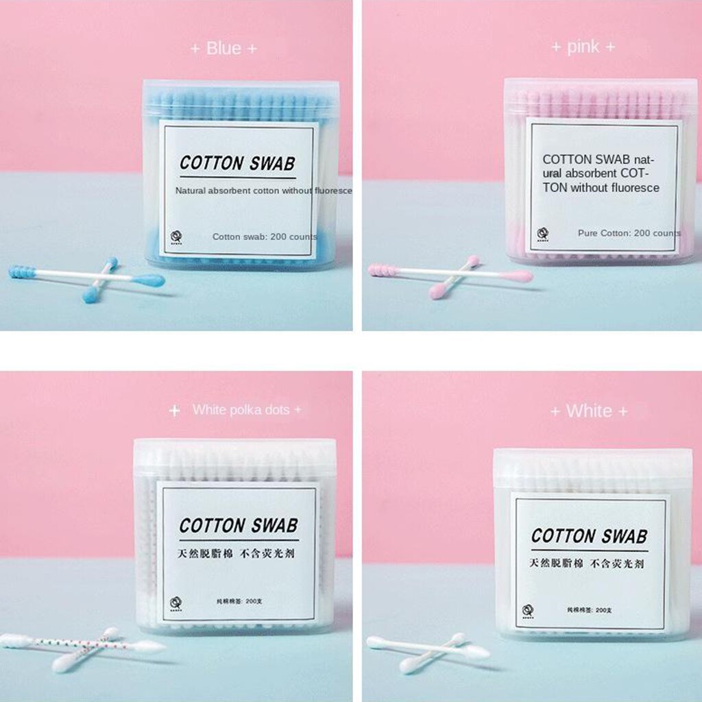 Coton-tige applicateur, embout arrondi en spirale, Double précision, Pa