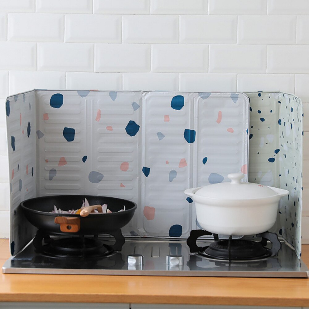 Keuken Fornuis Plaat Deflector Plaat Isolatie Vel Aluminium Isolatie Koken Bescherming Gereedschap Keuken Gadget # Sw