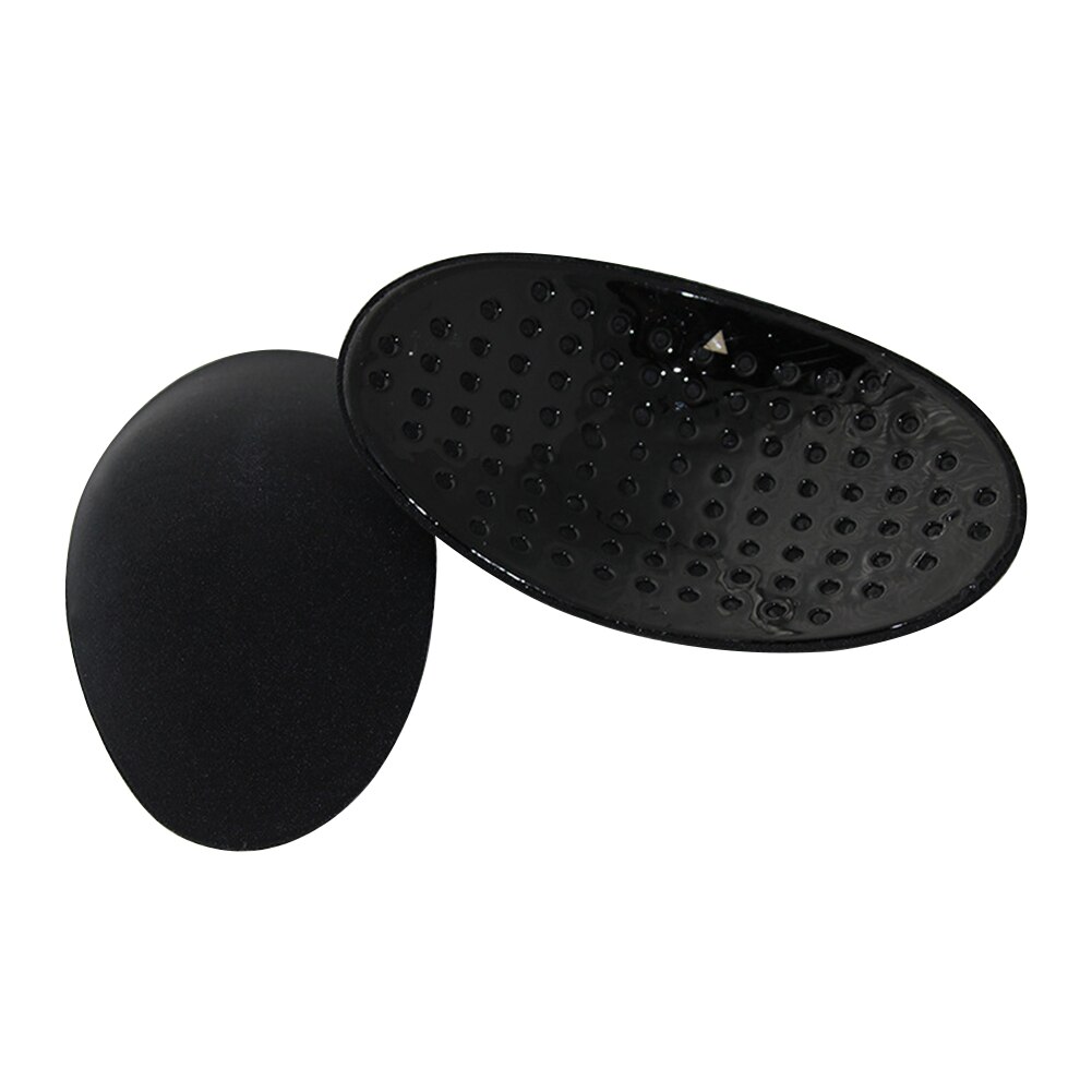 1 paar schoudervullingen blazer zelfklevende kussens onzichtbare praktische naaiaccessoires zachte siliconen antislipverbeteraar push-up: B
