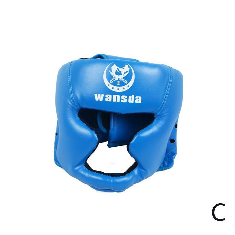 Lukket type boksehode beskytter sparringhjelm mma kickboksing muay hjelm spenne thai beskyttelse boksehode  f4 k 8