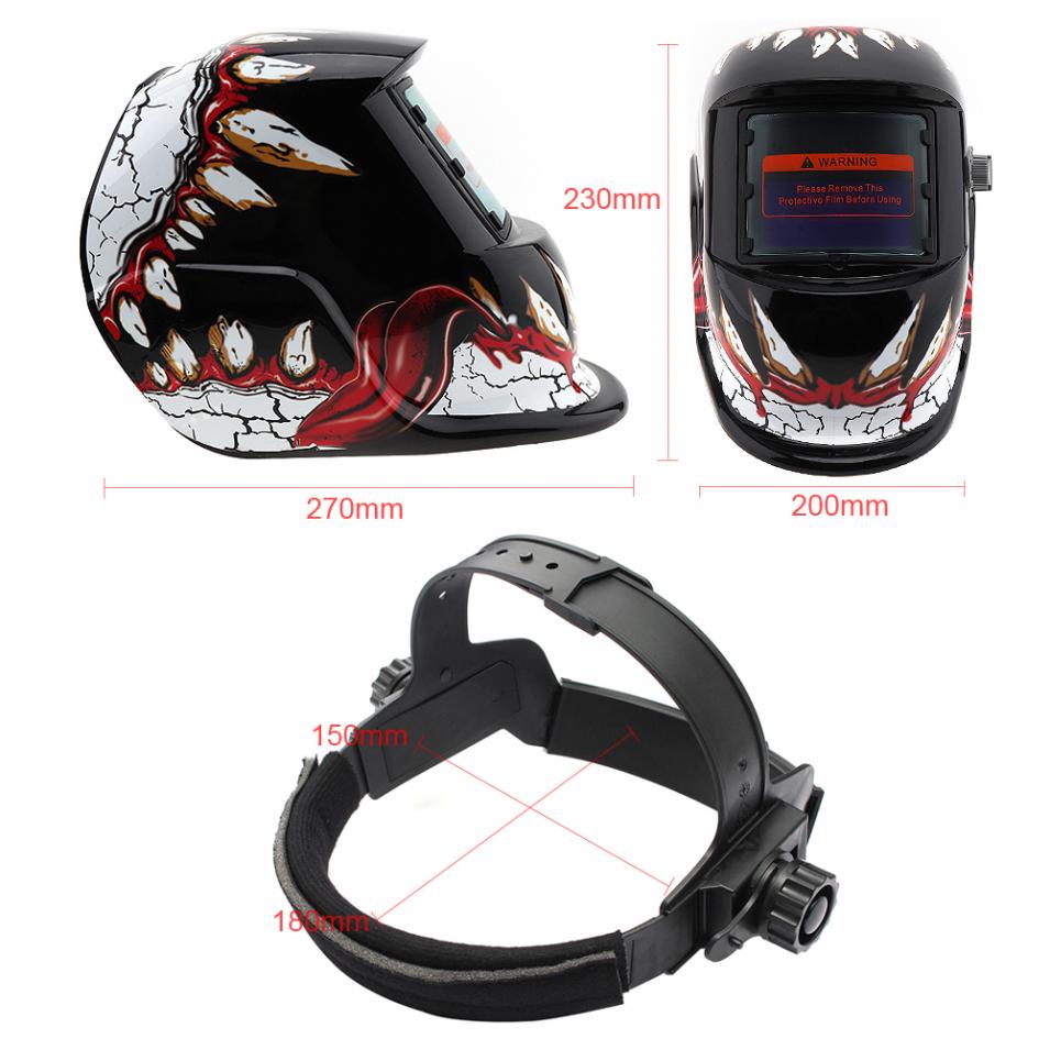 Welding Tools Adjust Solar Auto Darkening TIG MIG Grinding Welding Helmets / Face Mask /Electric Welding Mask