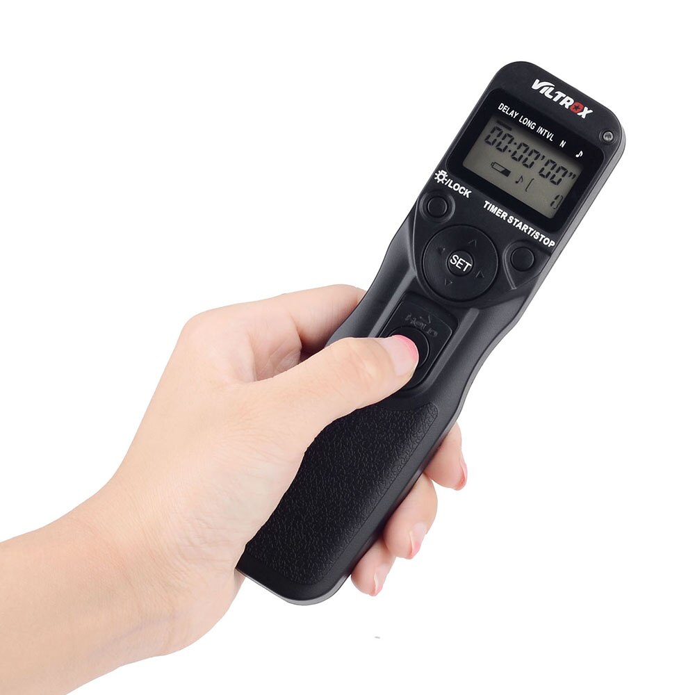 VILTROX – intervalomètre à intervalle de temps et obturateur avec télécommande, pour Canon 1D Series 5D 5DII 5DIII 7D 10D 20D D30 40D 50D