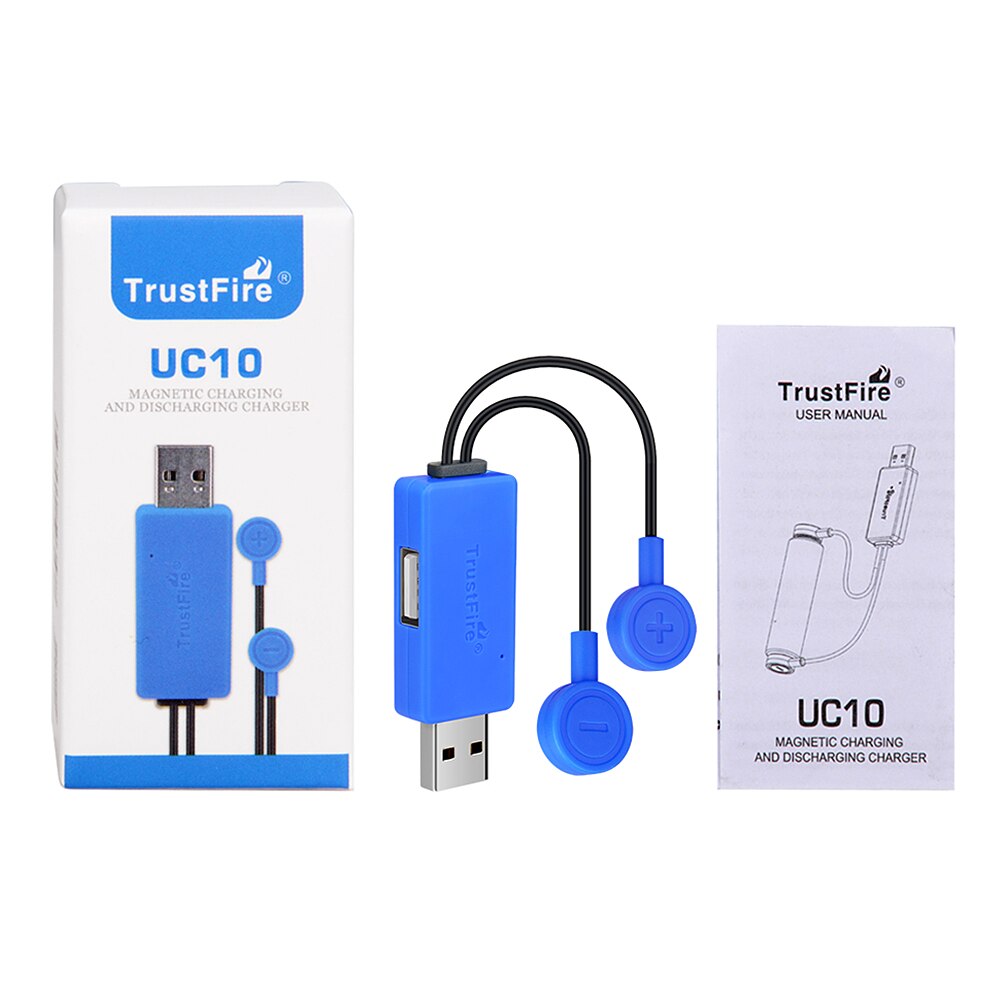 Portable Magnetic Outdoor Battery Charger For Li-ion Batteries Magnetic USB Charger with Charging Discharging Function