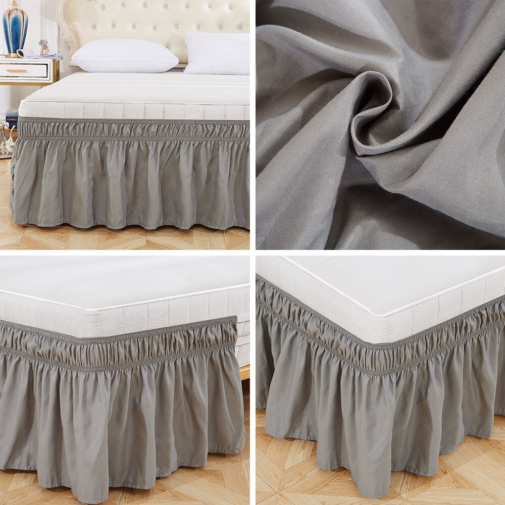 Neue Feste Elastische Bett Felsen Heimat Hotel Schlafzimmer Dekorationen Liefert 8 Farben Heimat Textil Bettdecke Bett Röcke