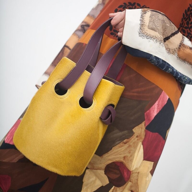 Sac seau sac à main femmes nouvelle personnalité concepteur Vintage cercle lambrissé sacs à main et sacs à main dames sac fourre-tout Simple pour les femmes
