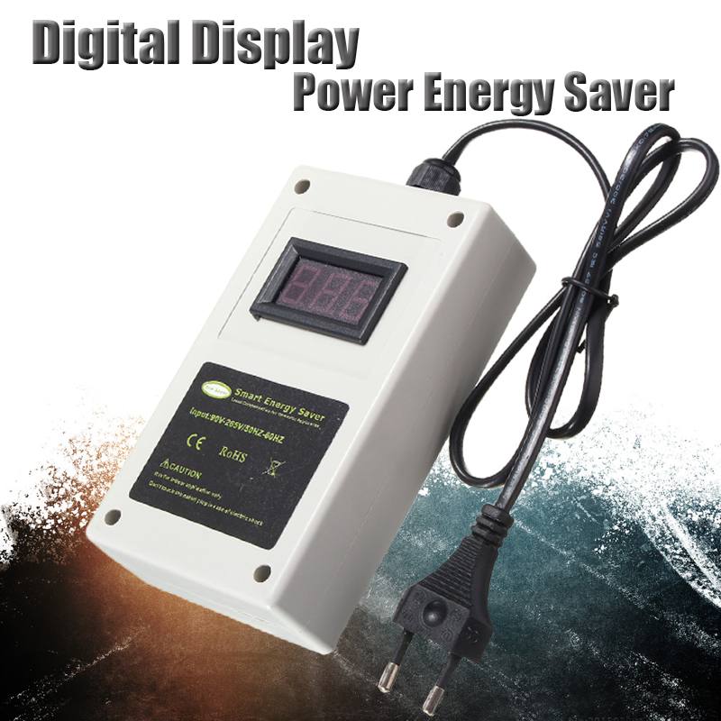 LEORY Smart Power Saver Plug - 30KW Digital Voltage - For Home Office Commercial Use