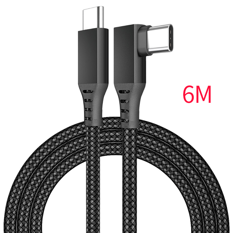 Voor Oculus Quest 2 Link Kabel 5M Usb 3.0 Quick Charge Kabels Voor Quest2 Vr Data Transfer Fast Kosten vr Headset Accessoires: 6m C To C