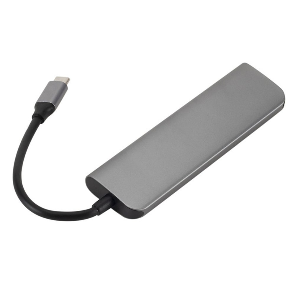 USB-C Hub Adapter - Thunderbolt 3 to HDMI VGA - PD Converter - Card Reader - Plug & Play