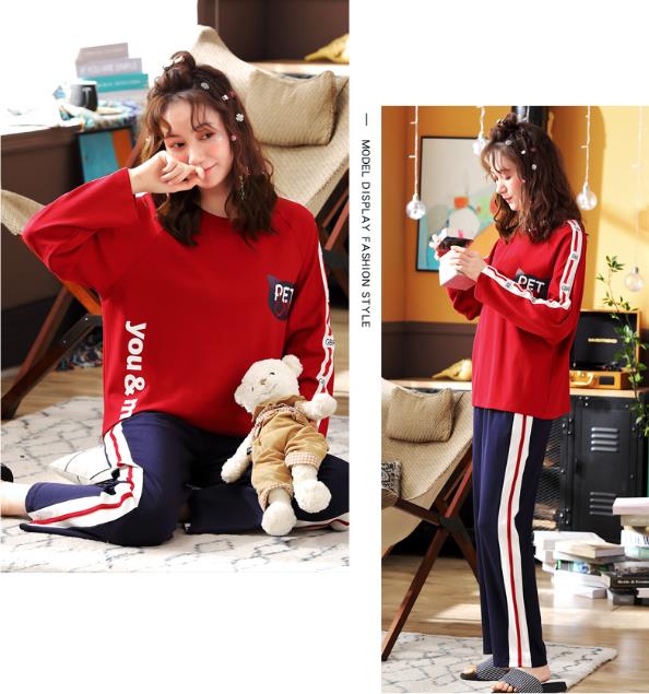 Ekouaer Women's Pyjama Set Lightweight Round Neck Long Ekouaer Women's Pyjama Set Lightweight Round Neck Long