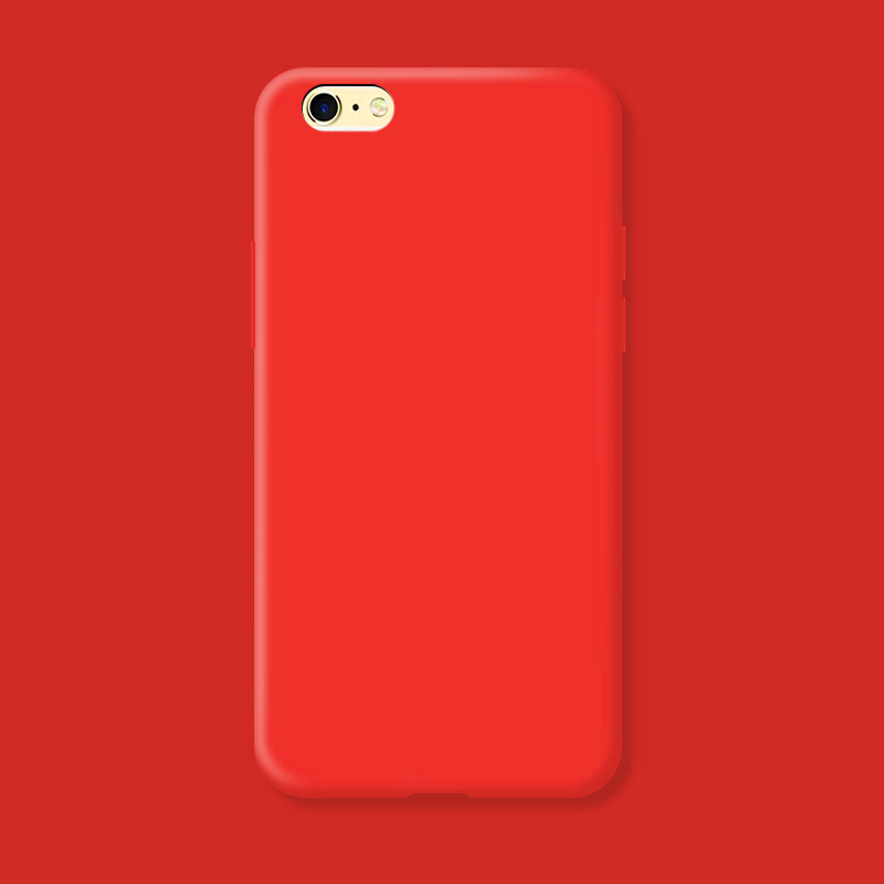 Nueva funda original Fundas para iphone 6 6s funda protectora de silicona a prueba de golpes para iphone6 Plus: Aluminio / Azul