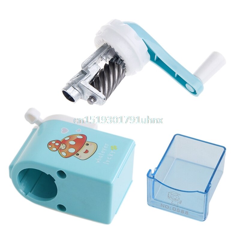 1Pc Cartoon Print Windmolen Potloden Puntenslijpers Voor Kinderen Schoolbenodigdheden