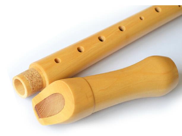 Grabadora de madera de estilo alemán, clarinete chino Dizi de 8 agujeros, flauta de madera de arce de tono alto, instrumento musical con tecla C