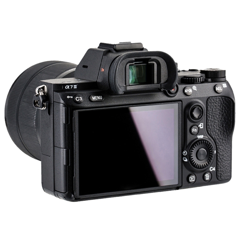 Visor antiarañazos K92F, Compatible con cámara de FDA-EP18, cómodo, A7R, A7III, A7M3, A7RII, A7R2, A9, A7R3
