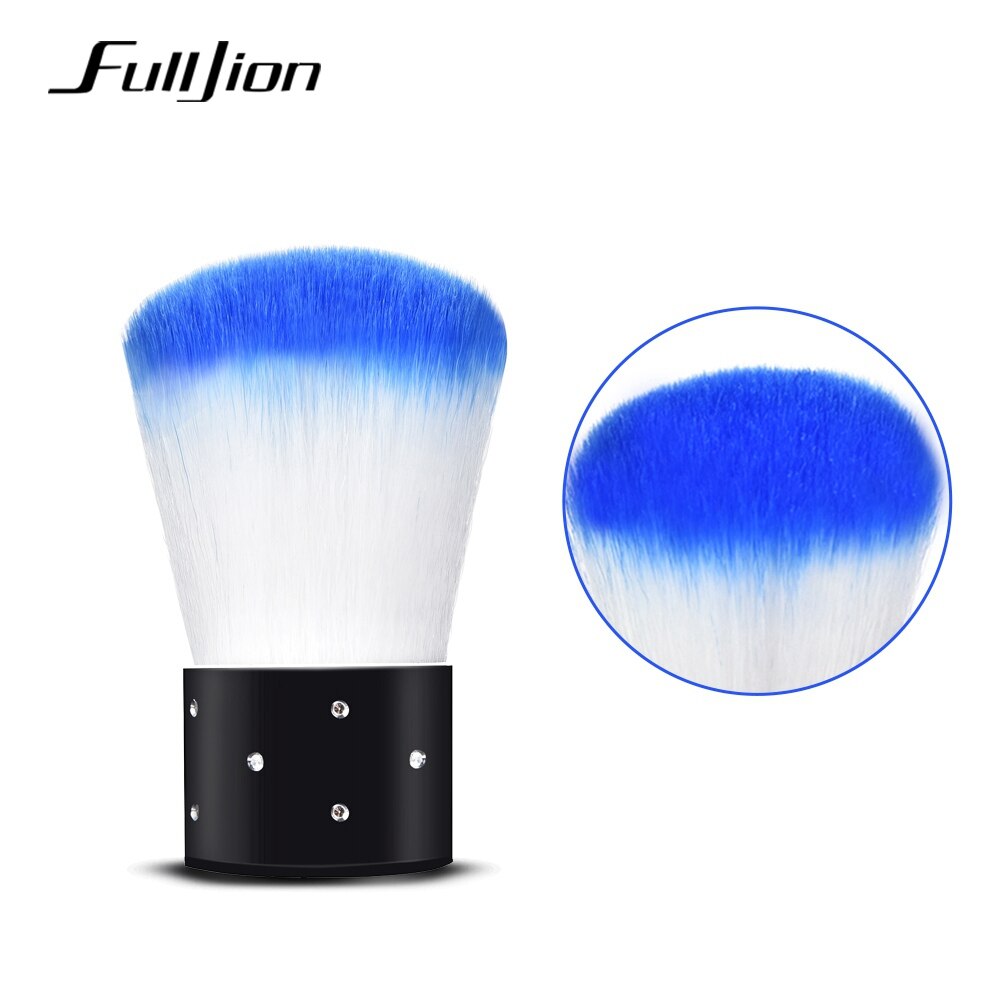 Fulljion Nail Art Borstel Soft Nail Gereedschap Borstel Voor Acryl UV Gel Nail Art Dust Nail Cleaning Brush Manicure Pedicure make-up Tool