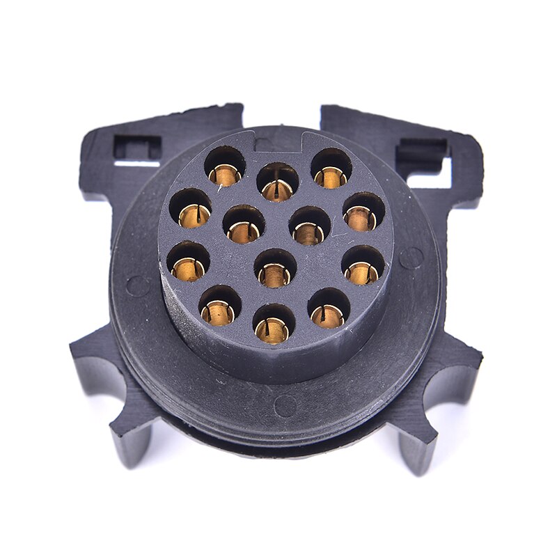 12v plast tilhenger socket båthenger tilbehør 7- polet kjerne pol caravan kontakt adapter rv tilbehør