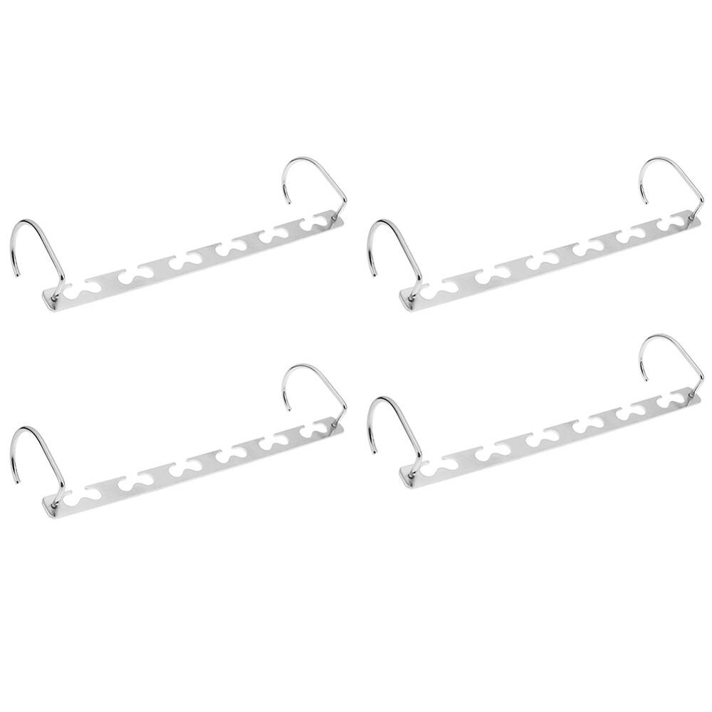 2/4/6/8/10 stücke Magie KleiderbüGel Hängen Kette Metall Tuch Schrank Aufhänger Hemden Ordentlich Sparen raum Organizer KleiderbüGel