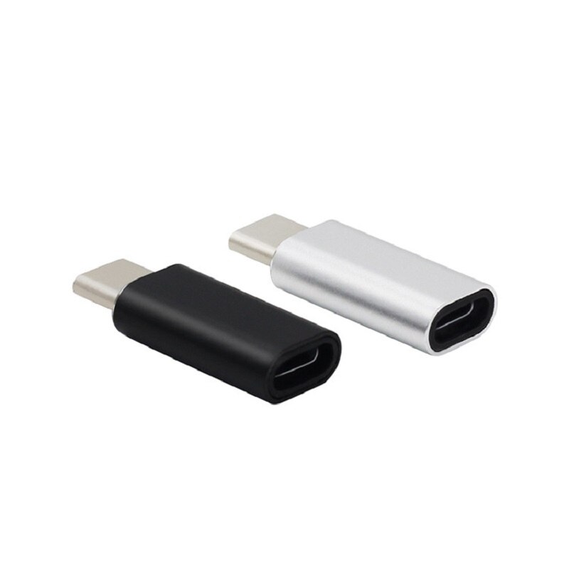 Typ c Adapter 8 Pin Weibliche zu Typ-c Männlichen Adapter USB C Kabel Konverter Lade Anschluss für Xiaomi mi6 mi5 Huawei P9