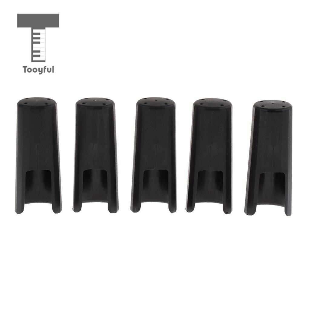 Tooyful 5x Saxophone Mouthpiece Cap Sax Protect Cap for Woodwind Instrument Parts