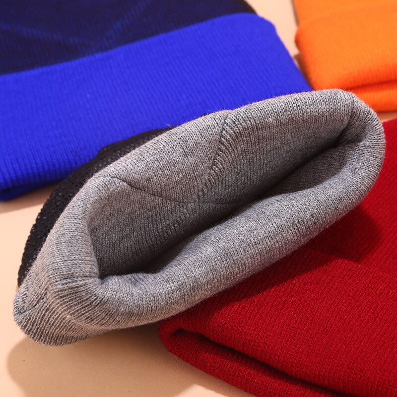 Mesh Winter Beanies bboy Hip Hop Dancing Hat Men&#39;s Mesh Hat Beanies Warm Rotating Beanies Boy Knit Cap Wear Resistant Colors