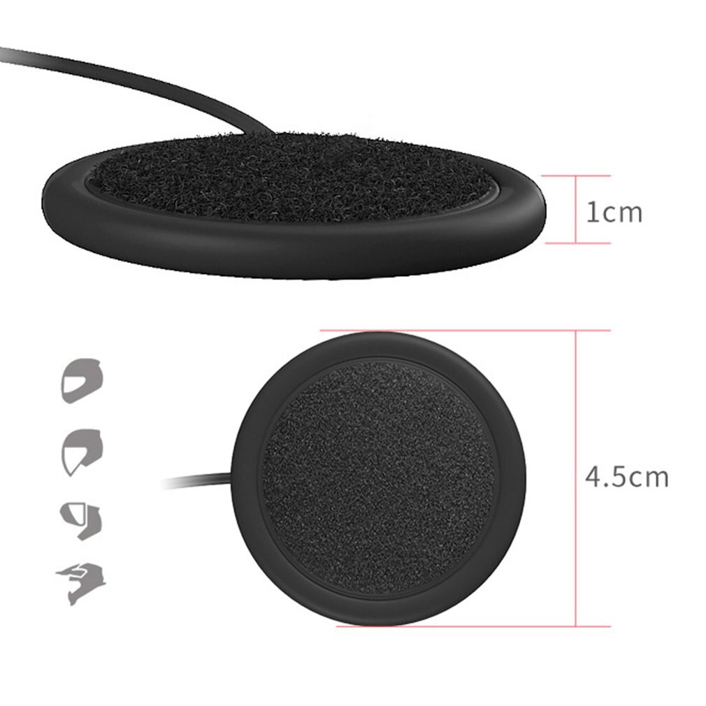 DK11 Motorcycle Headset Helmet Bluetooth 5.0 Noise Reduction Headset Wireless Handsfree Waterproof Microphone Support FM Radio