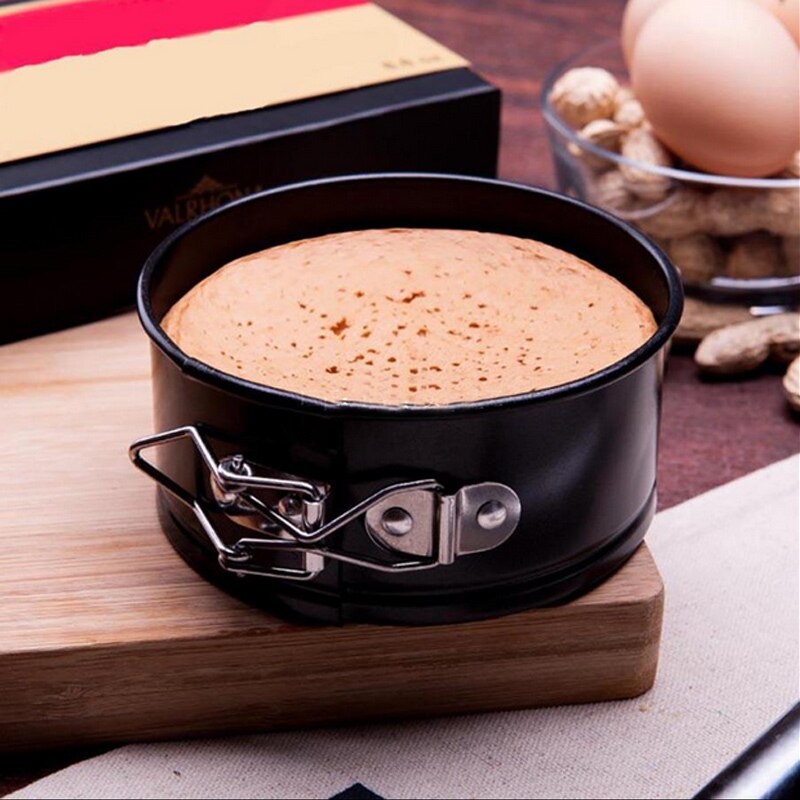 Carbon Steel Non-stick Springform Pan Cheesecake Pan Round Cake Pan Bakeware Cake Baking Moulds Kitchen Accessories