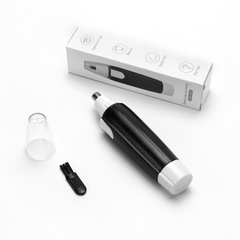 Electric Nose Hair Trimmer Eyebrow Removal Neck Ear Face Care Shaving Clipper Tool Man and Women