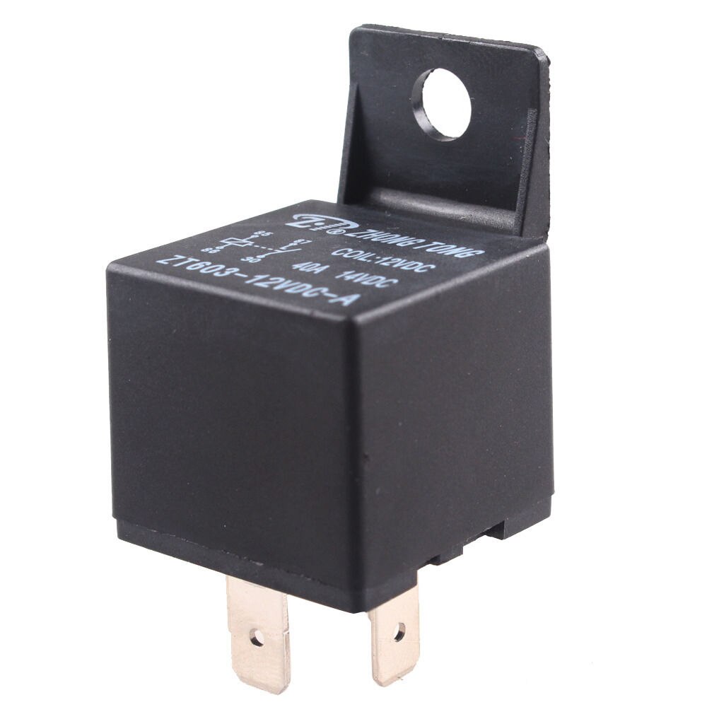 EE support 5 X Car Truck Auto Automotive DC 12V 100A 100 AMP SPST Relay Relays 4 Pin 4P Universal Car Styling